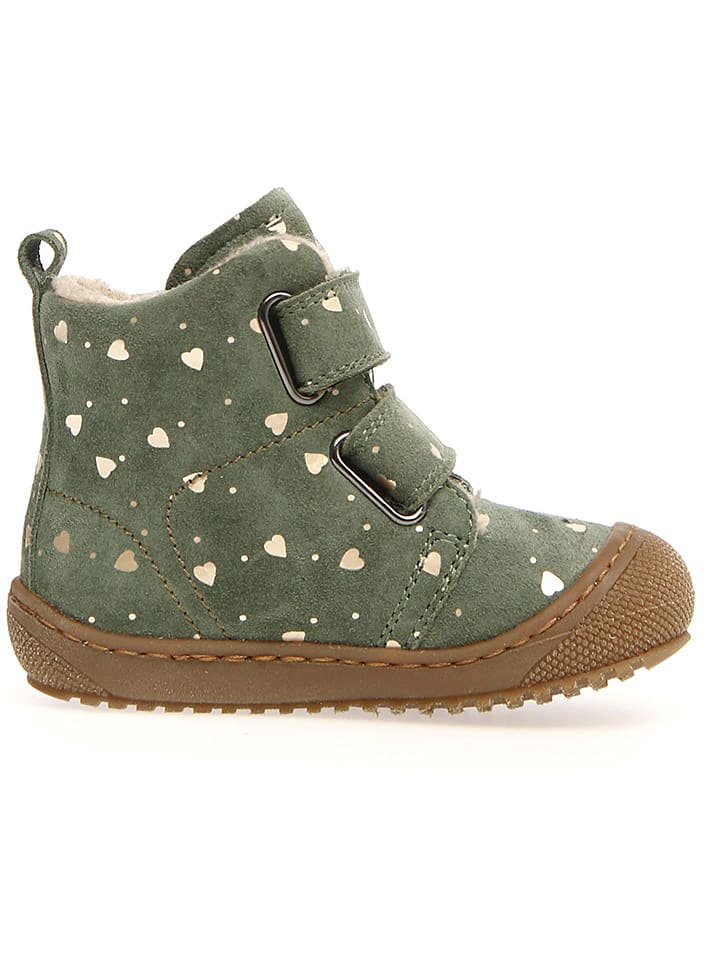 Naturino Leder-Winterboots in Grün günstig kaufen