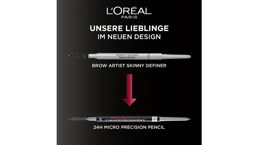 L'ORÉAL PARIS Skinny Definer Brow Artist Augenbrauenstift micro 1 g 105 - Brunette