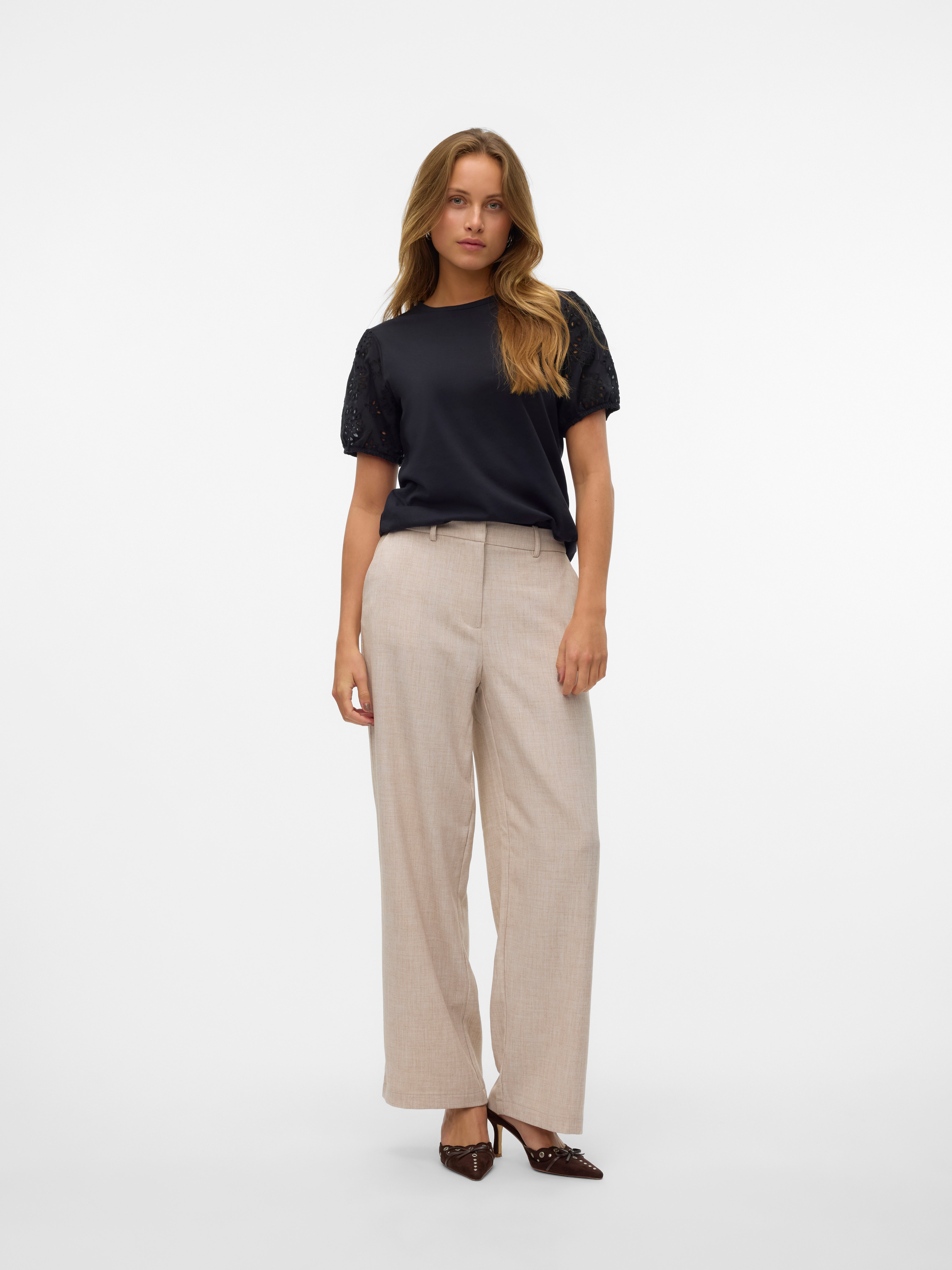 VMMELINA Hohe Taille Hose