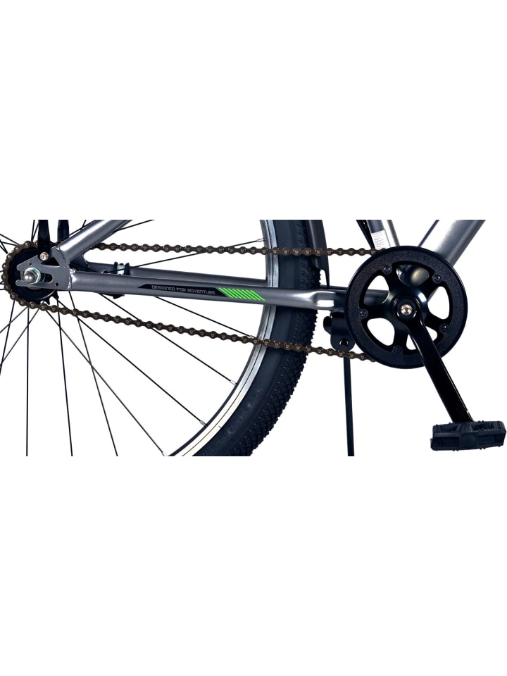 Volare Kinderfahrrad Cross Fahrrad für Jungen 26 Zoll Kinderrad in Grau 9 Jahre günstig kaufen onesize