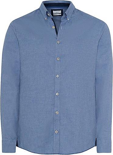BRAX Herren Hemd Modern Fit Langarm