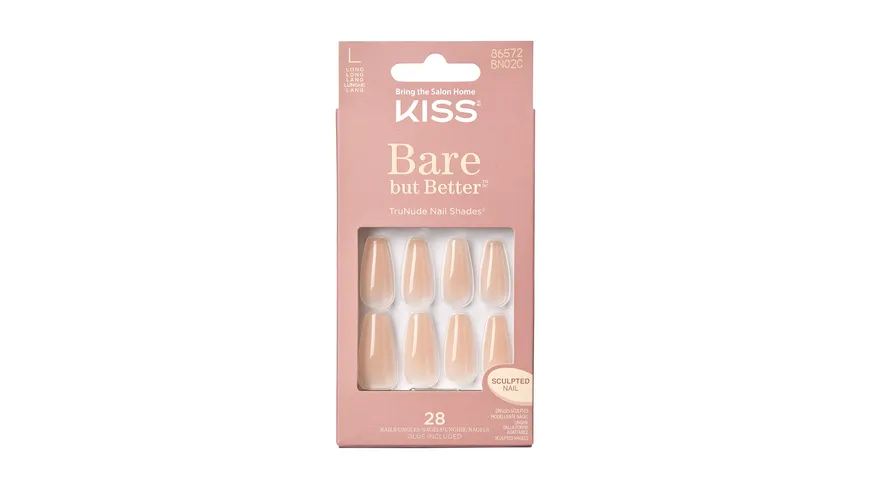 KISS Bare-But-Better Nails - Nude Drama