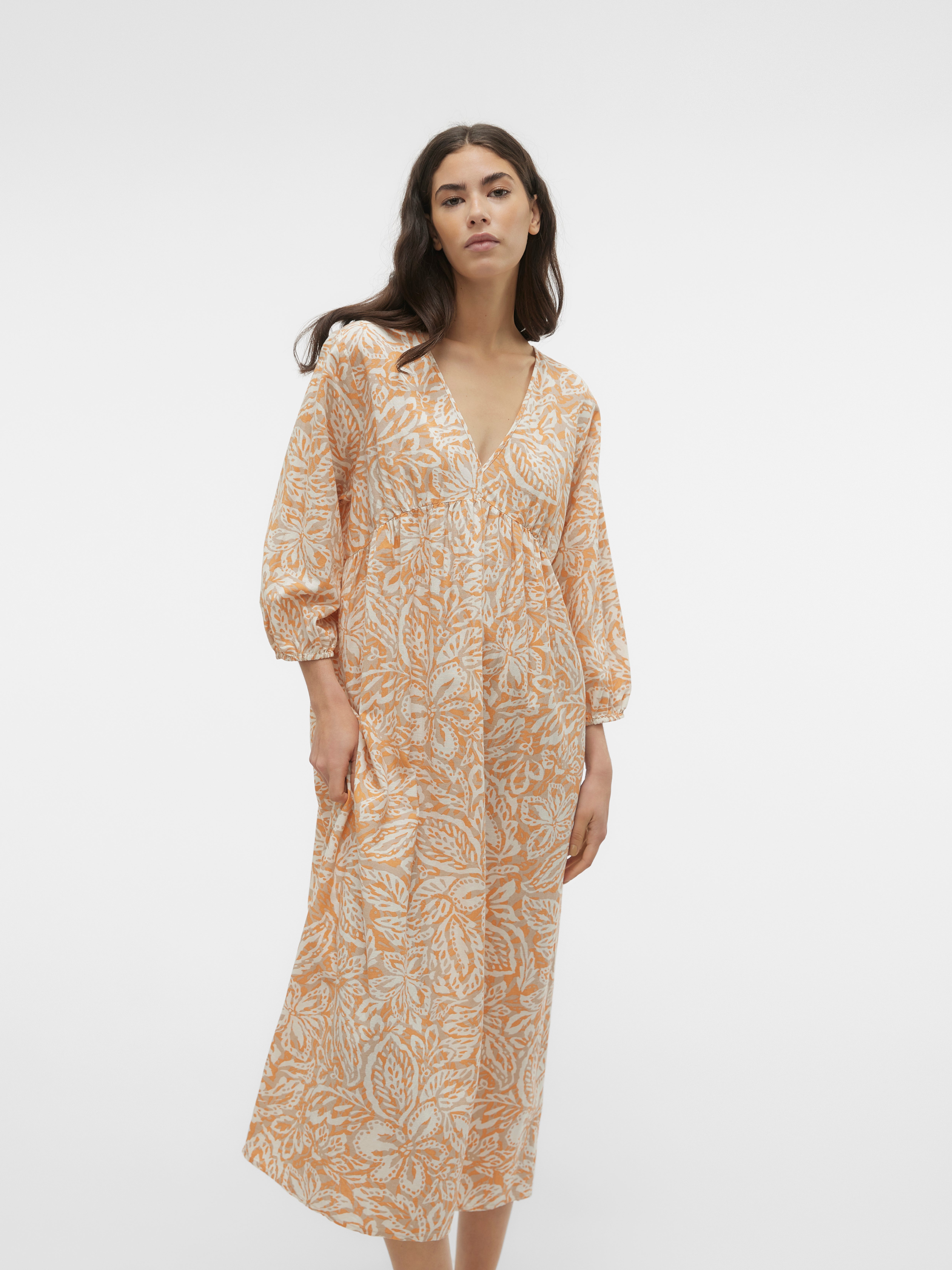 VMNETHE Langes Kleid
