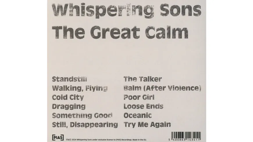 The Great Calm