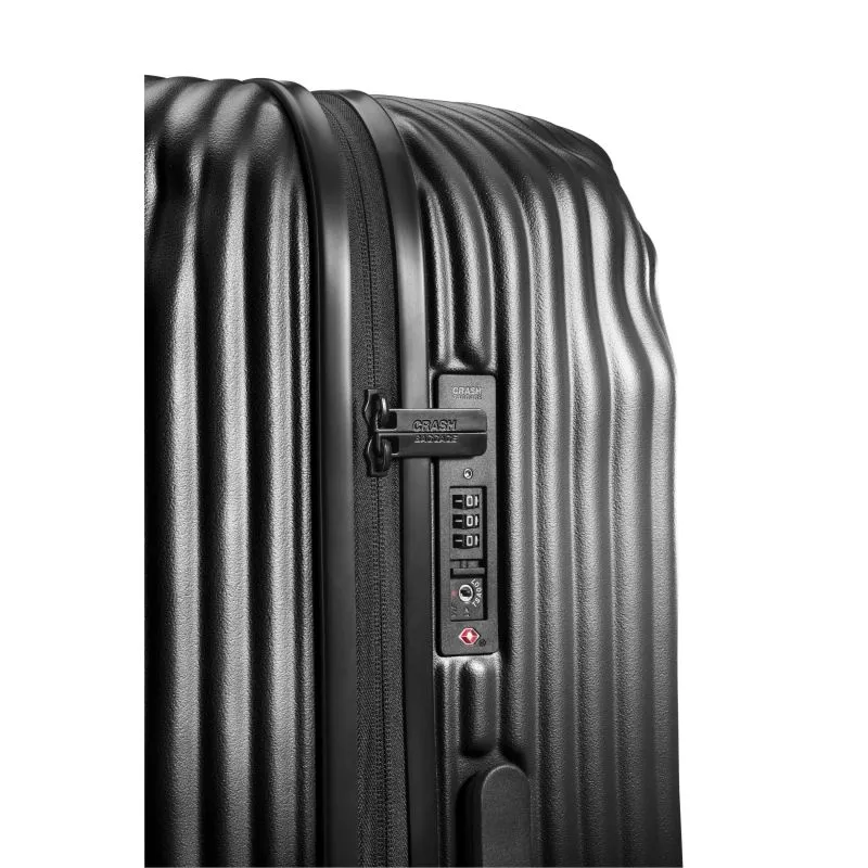 Crash Baggage Stripe Kofferset Gr. L\/M\/S - Black