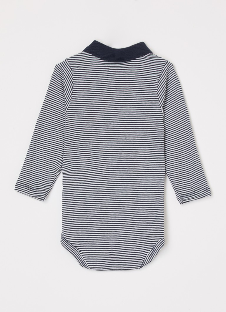 Salopetă cu dungi Petit Bateau