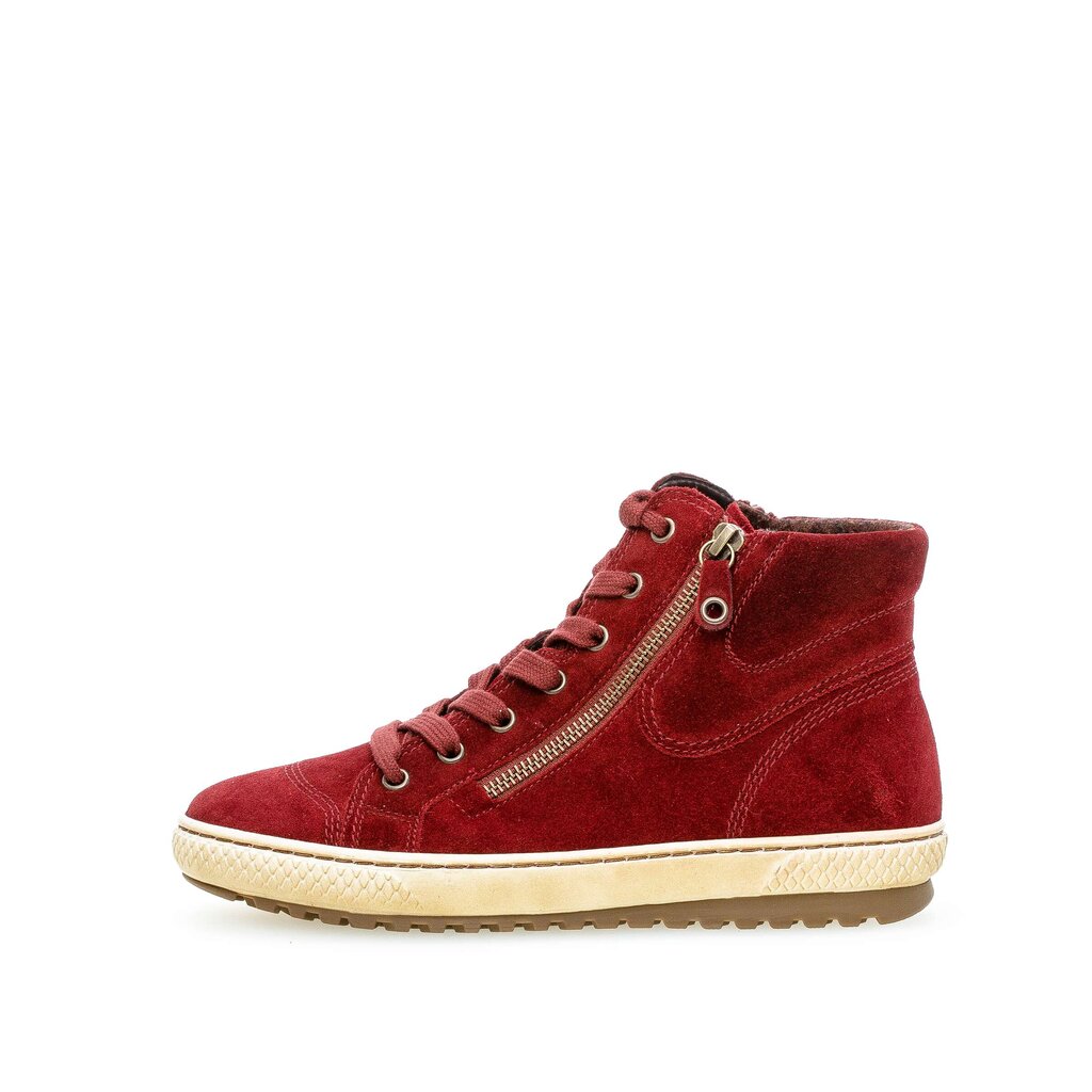Gabor fashion Schnürstiefelette rot