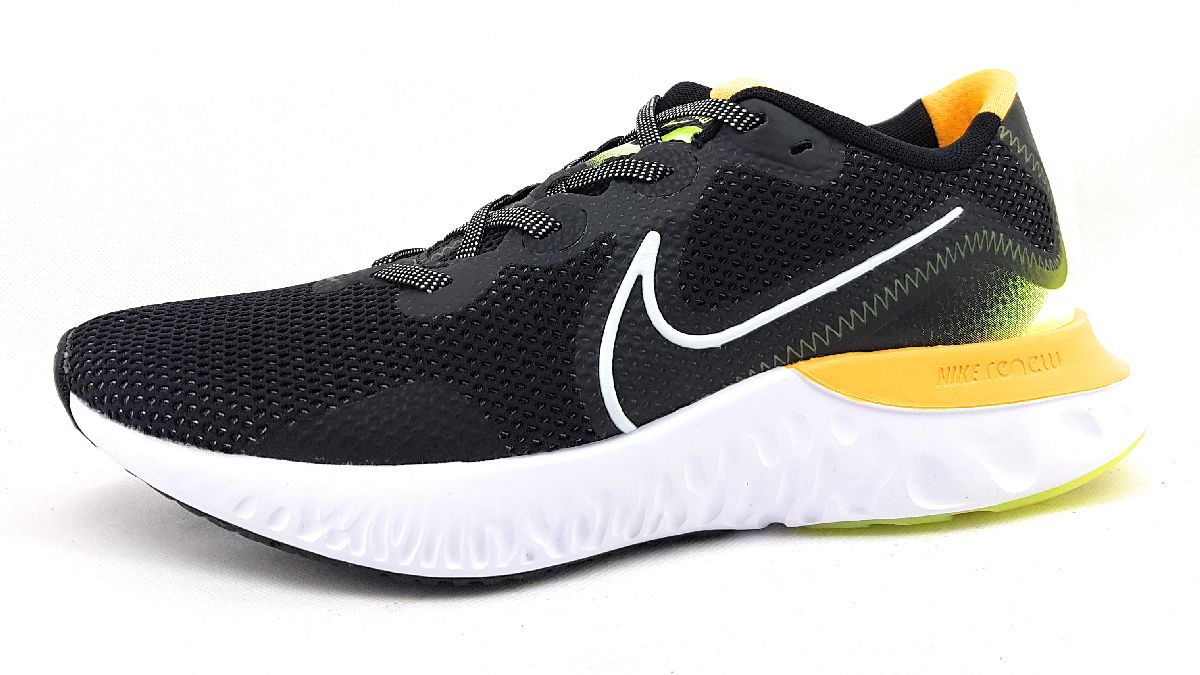 Nike Renew Run CK6357 Schwarz black/yellow