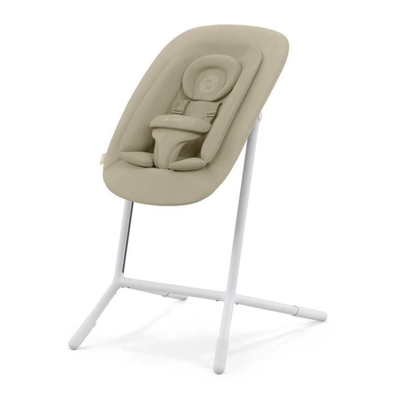 Chaise haute Lemo 2 blanc sable 4 en 1 Cybex