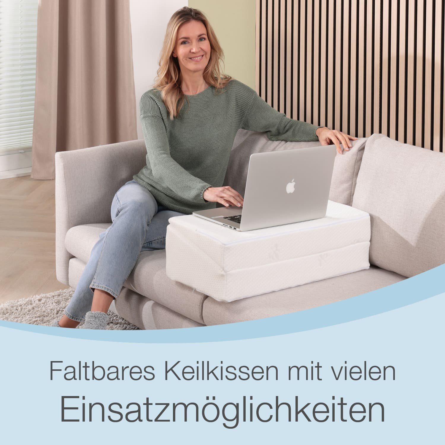 aktivshop Keilkissen, faltbar