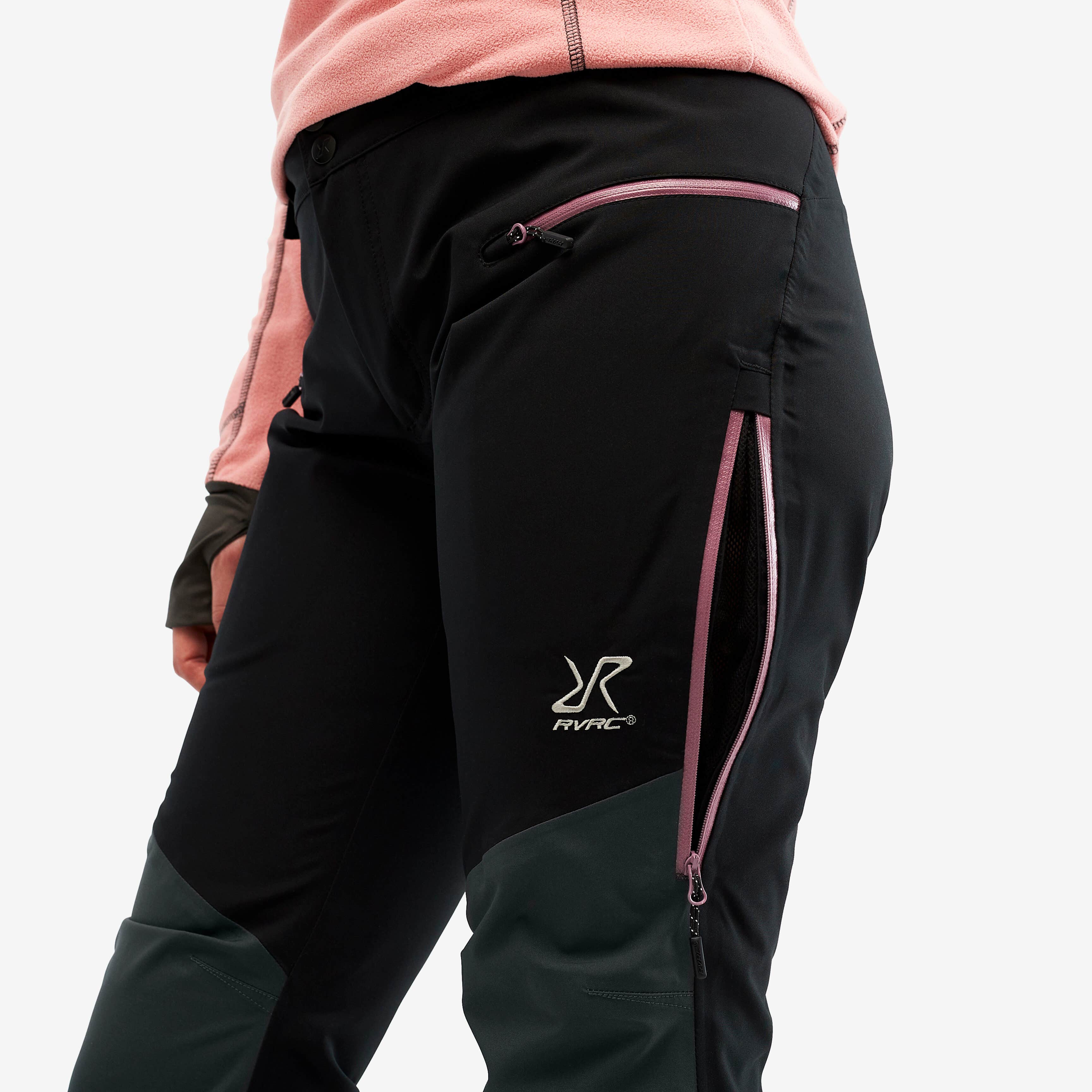 Silence Proshell Pants Femme Black/Rose