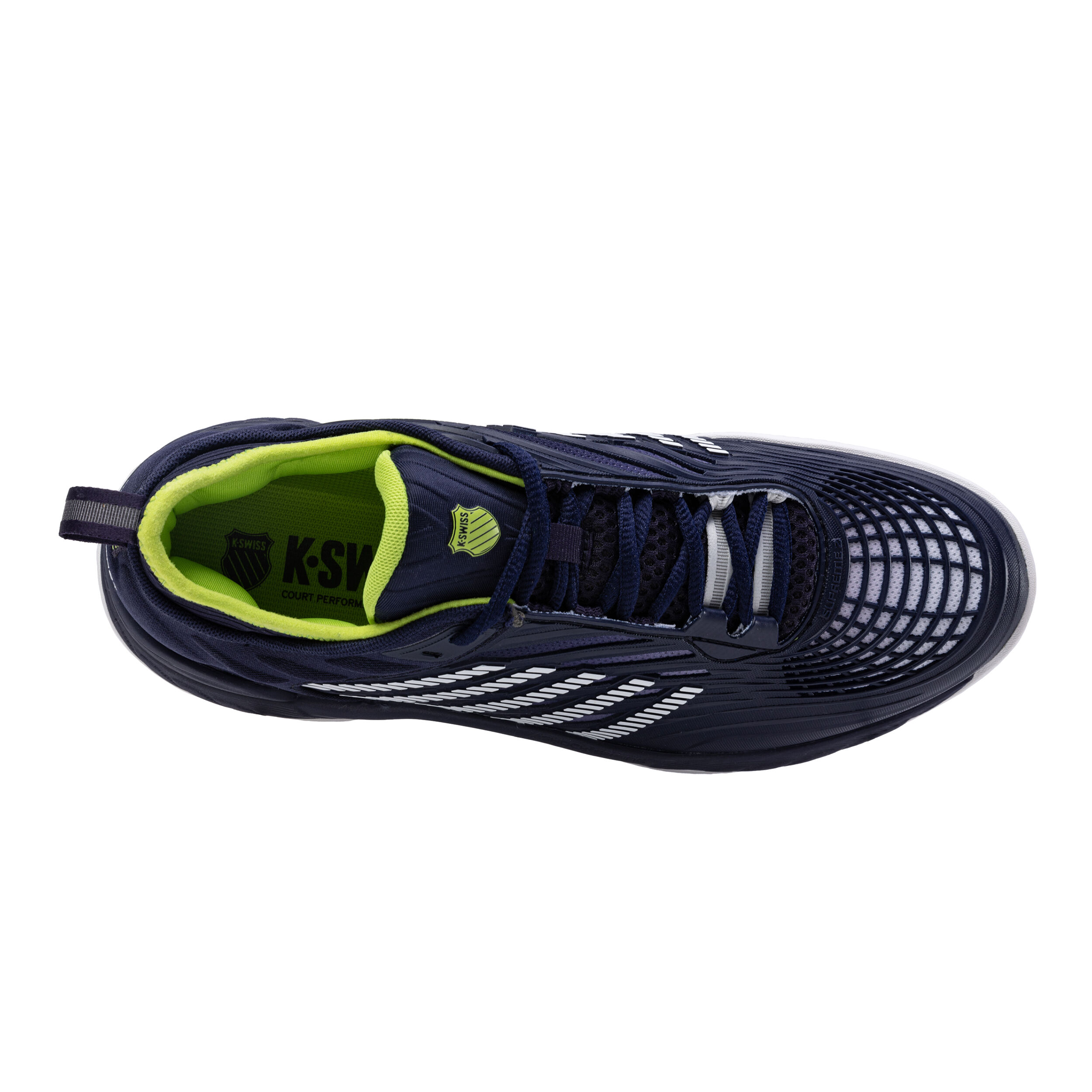 Hypercourt Supreme 2 Sandplatzschuh Herren - Dunkelblau, Weiß