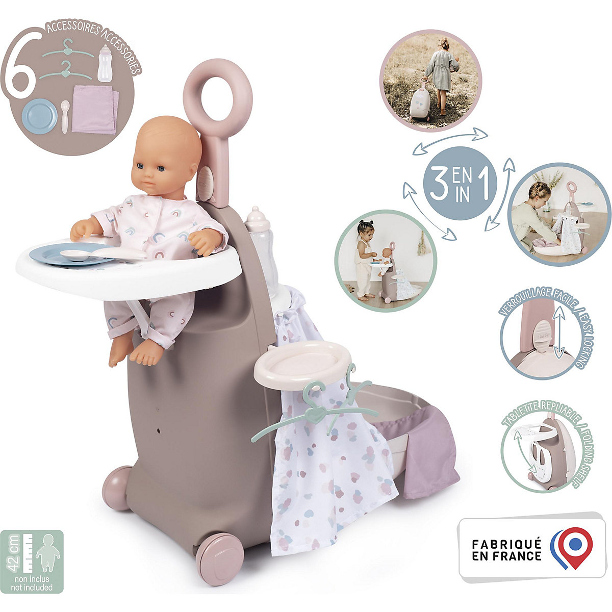 Baby Nurse Puppenpflege-Trolley