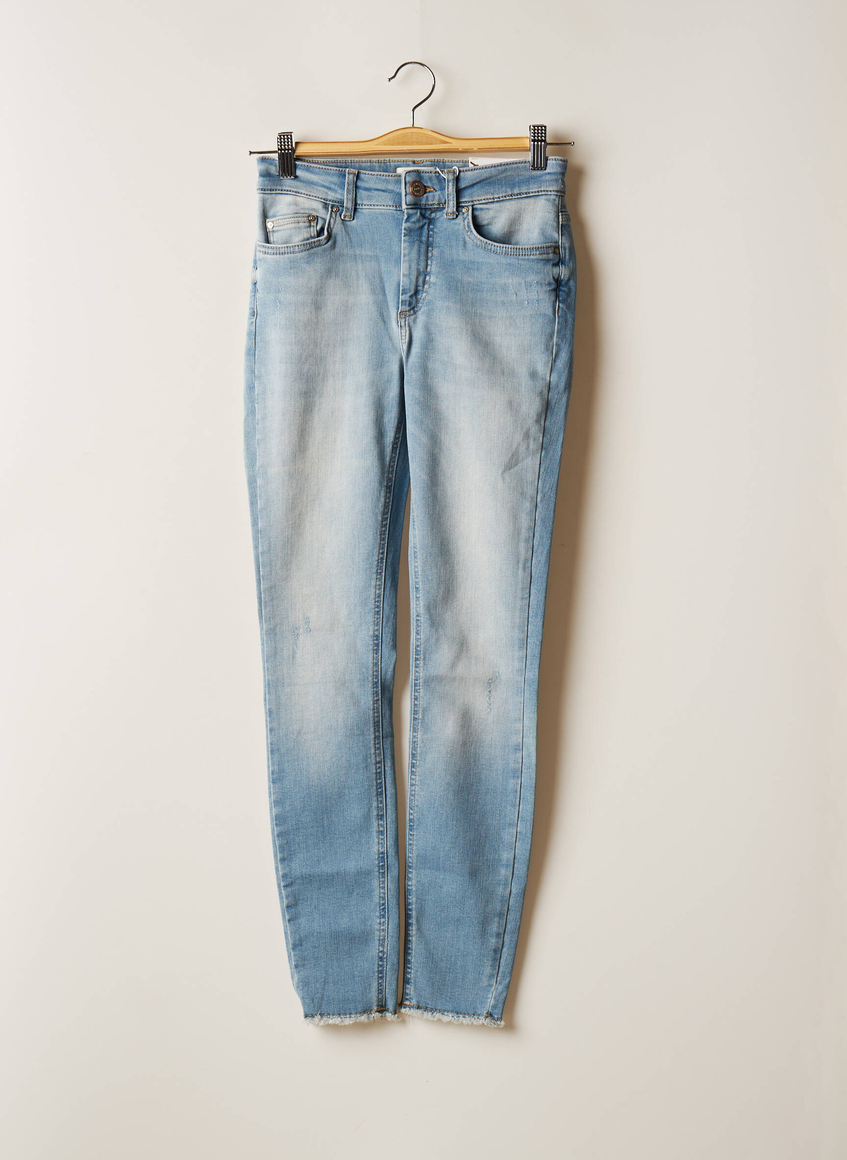 Only Jeans Coupe Slim Femme couleur bleu