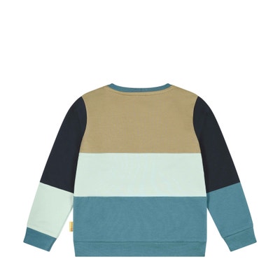 Sweatshirt, mittelblau für Jungs