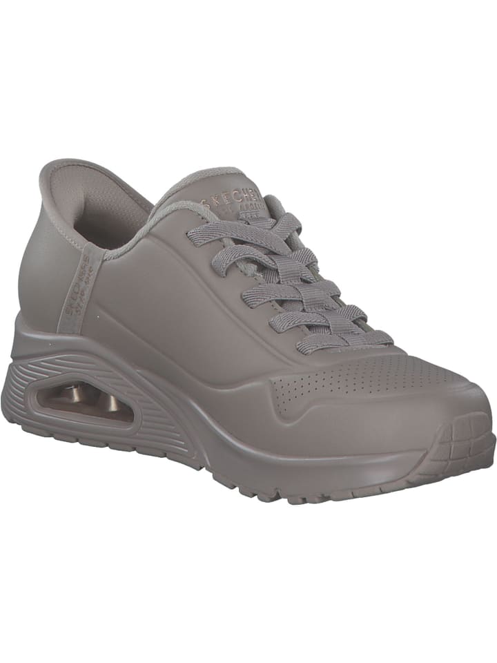 Skechers Schnürschuhe in taupe günstig kaufen