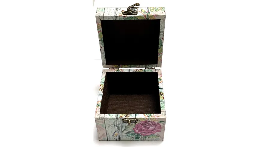 Holzbox ROSEN DESIGN 12x12x10cm