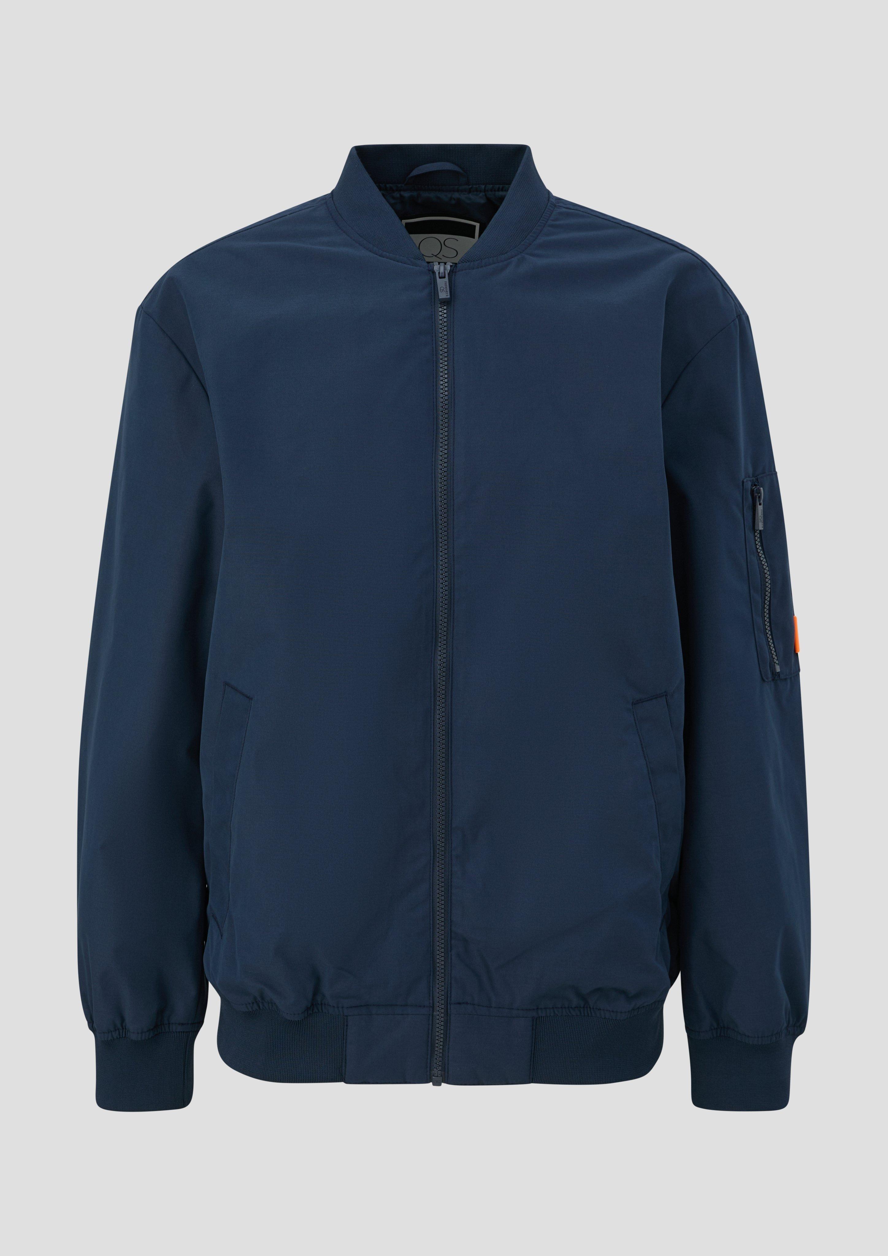 Blouson-Jacke mit Ärmel-Zipper  2141629-5884