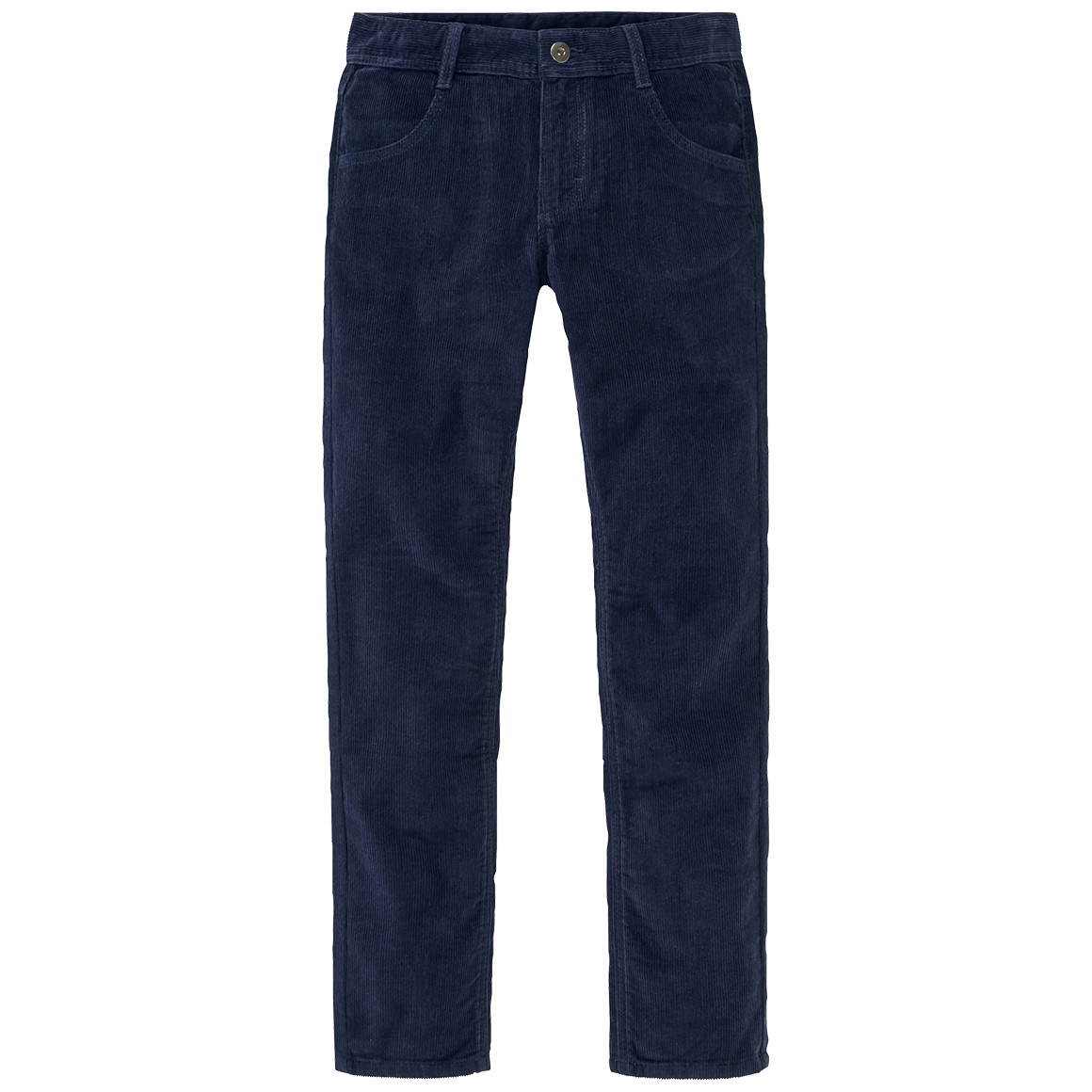 Jungen Cordhose mit verstellbarem Bund dunkelblau