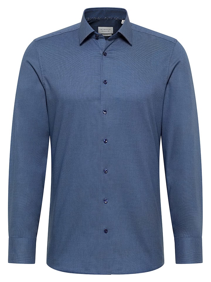 Eterna Hemd - Slim fit - in Dunkelblau günstig kaufen