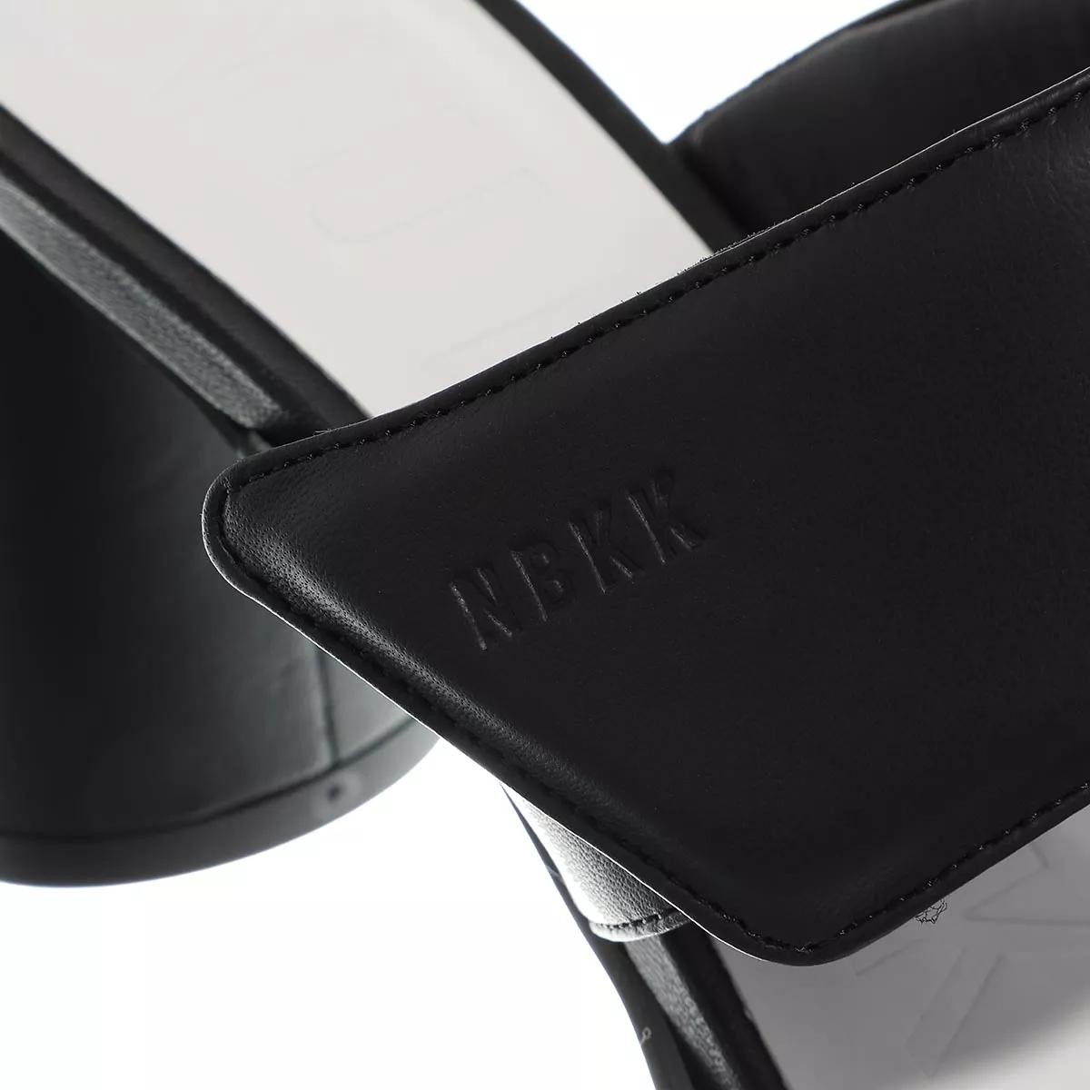 NUBIKK Pantoletten schwarz Mule