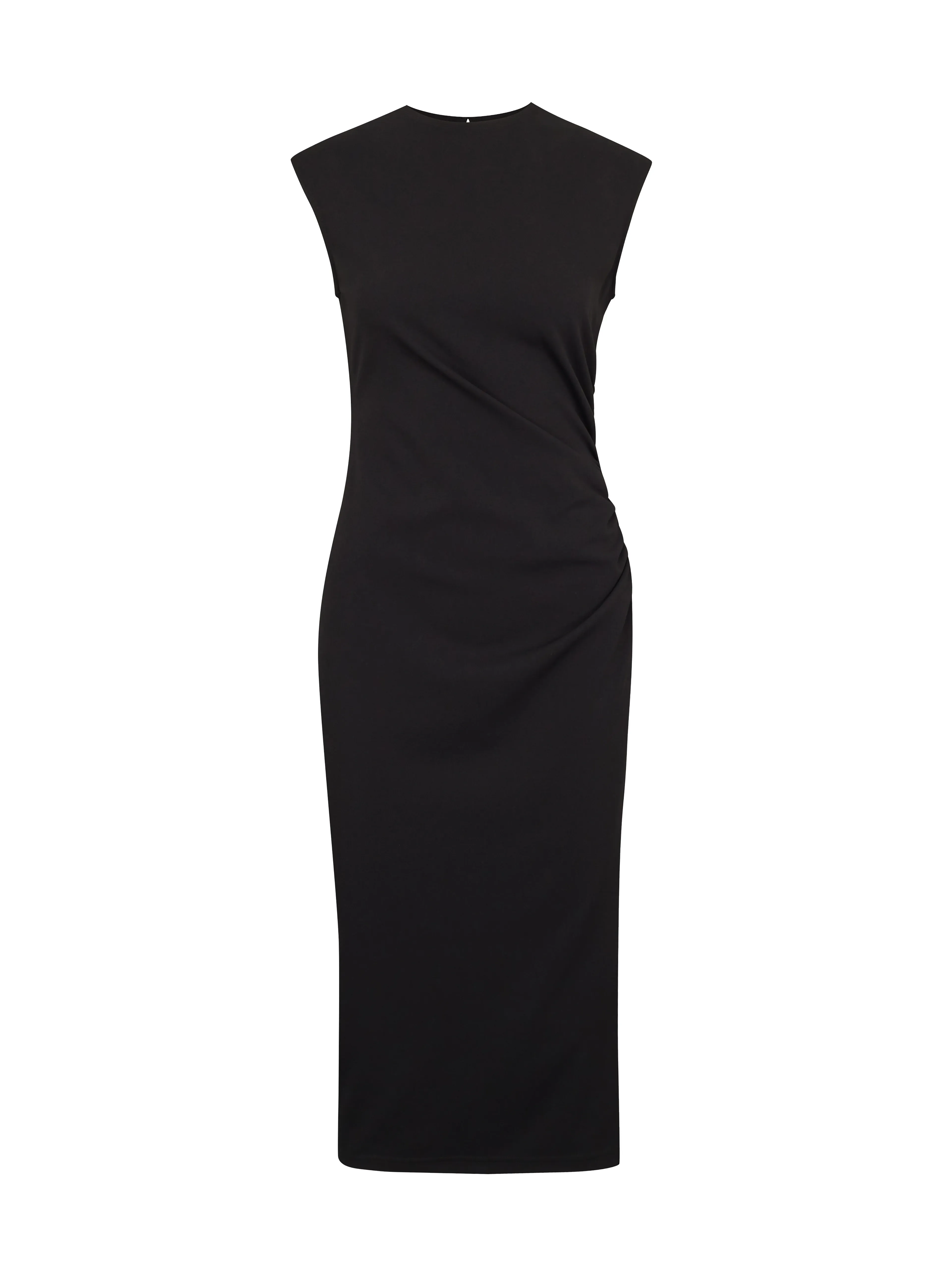 Schwarzes Damen-Midikleid ORSAY