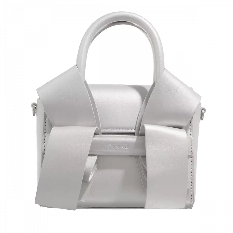 Pinko - Pinko Shoulder Bags Leder Silver - silber