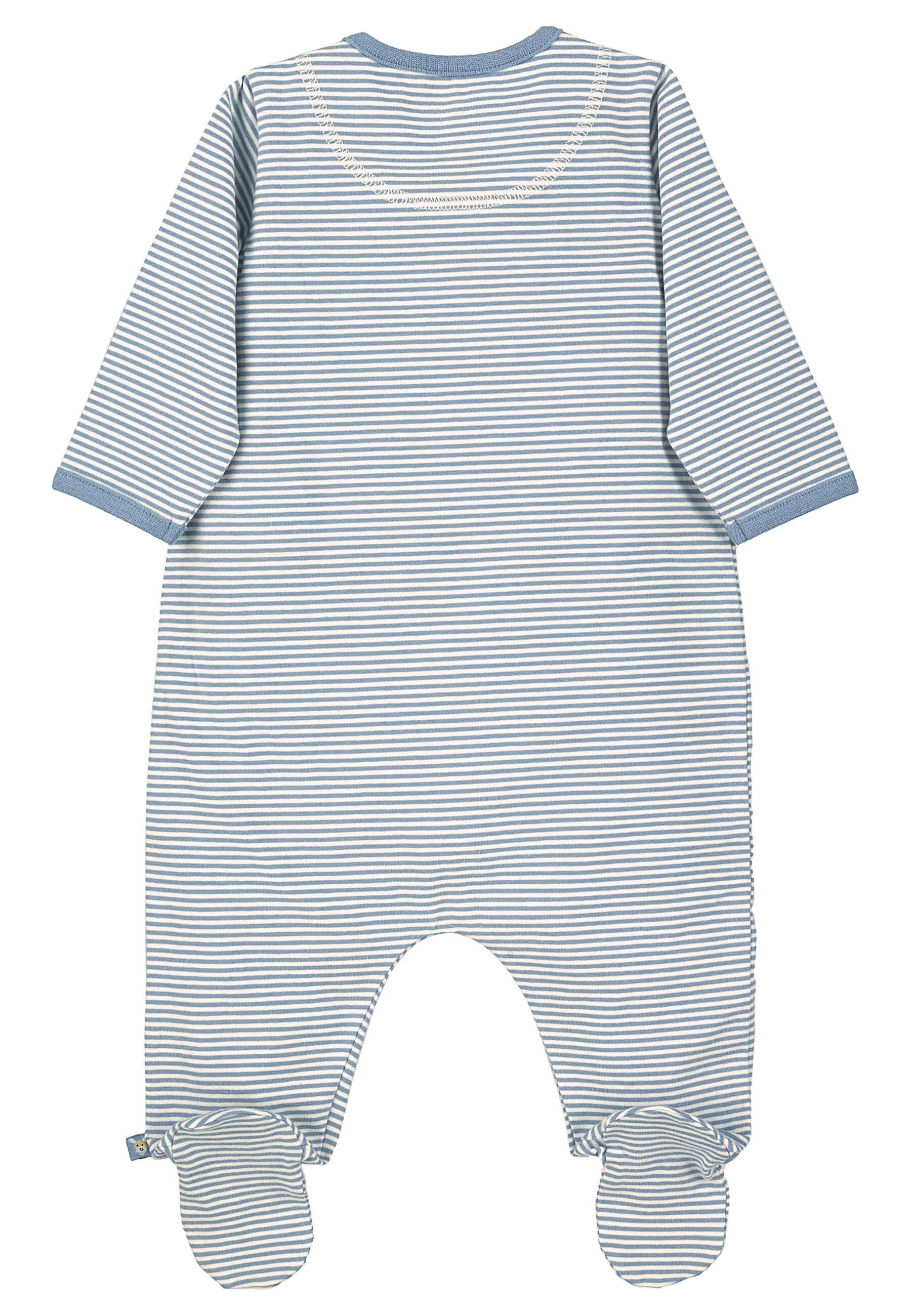GOTS Strampler-Einteiler Esel Emmi, Single Jersey