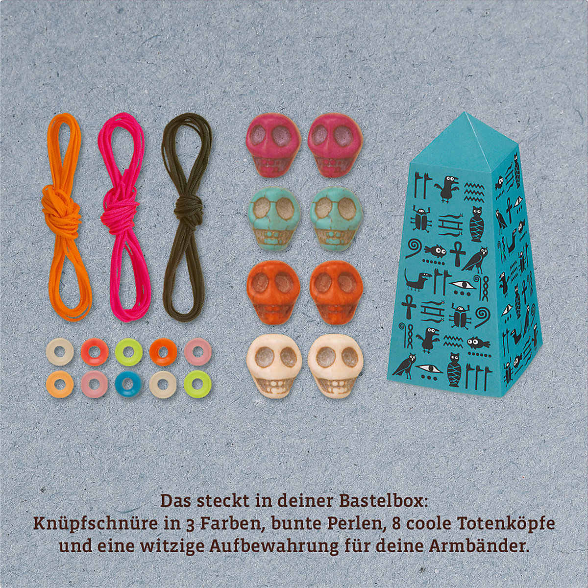Bastelbox Armbänder knüpfen