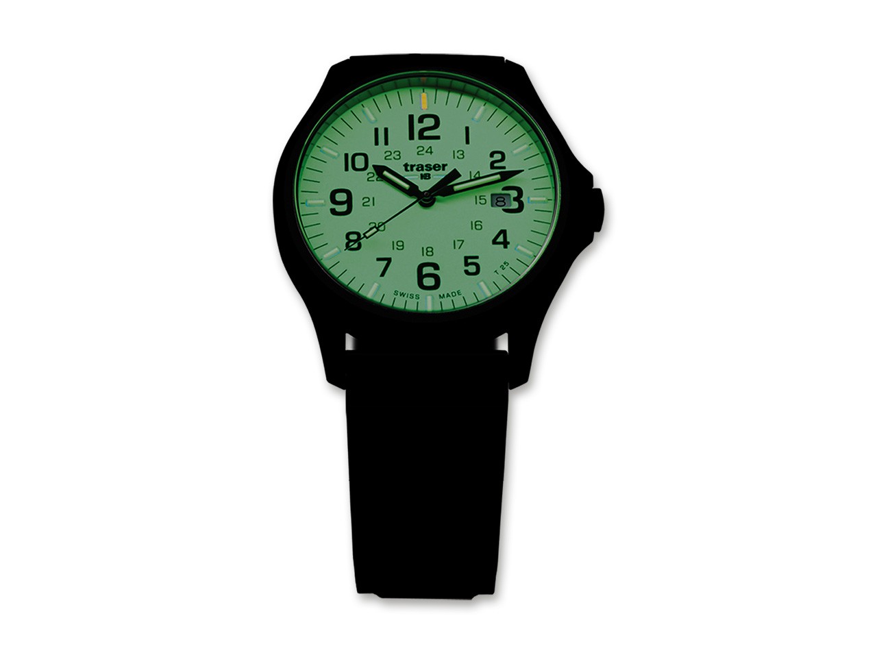 P67 Officer Pro Gunmetal Lime Kautschuk