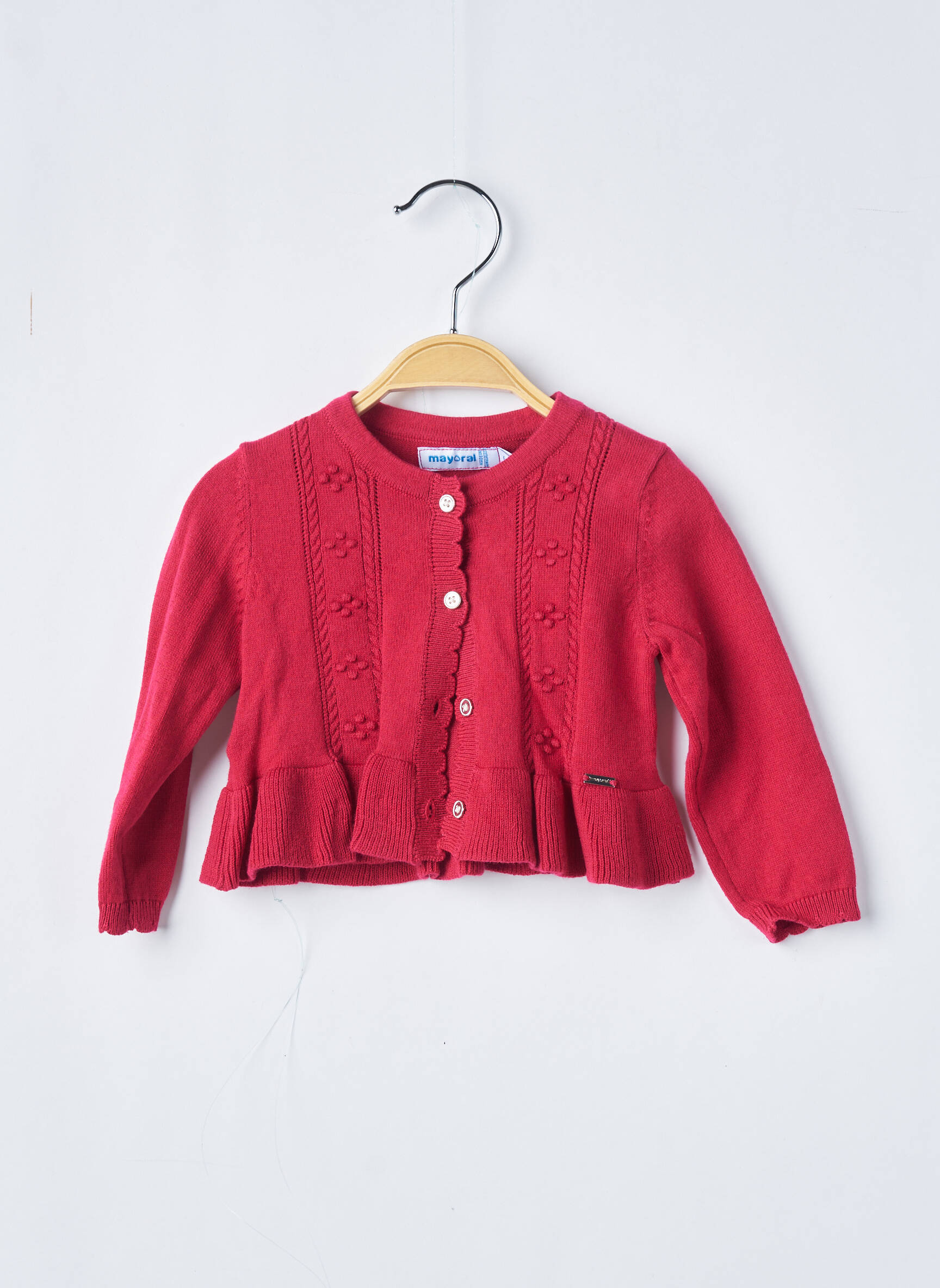 Mayoral Cardigans Fille couleur rose