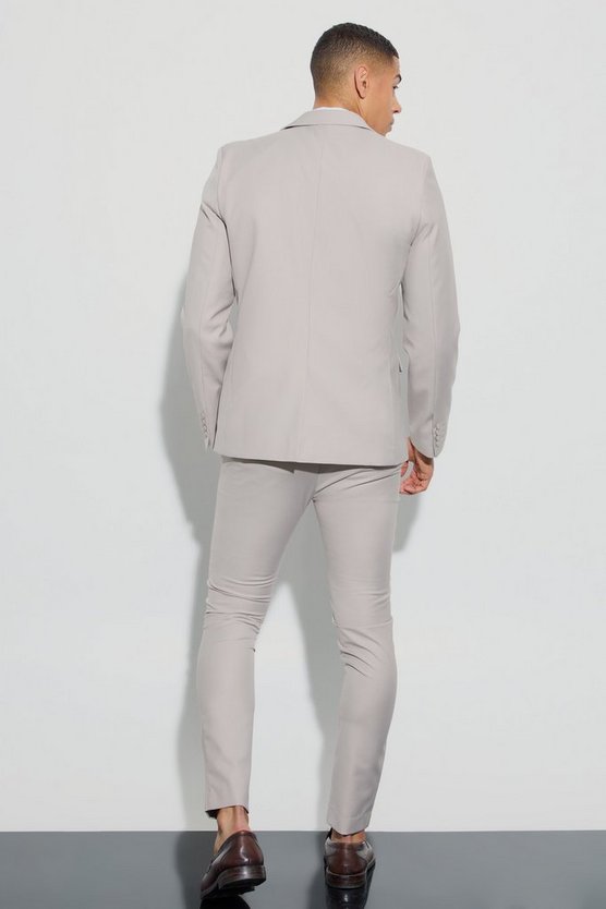 Einreihige Jacke mit Tasche