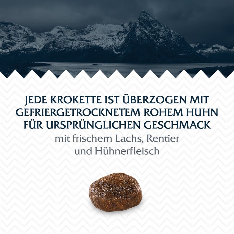 Wolf of Wilderness Scandinavian Fjords Rentier, Huhn & Lachs