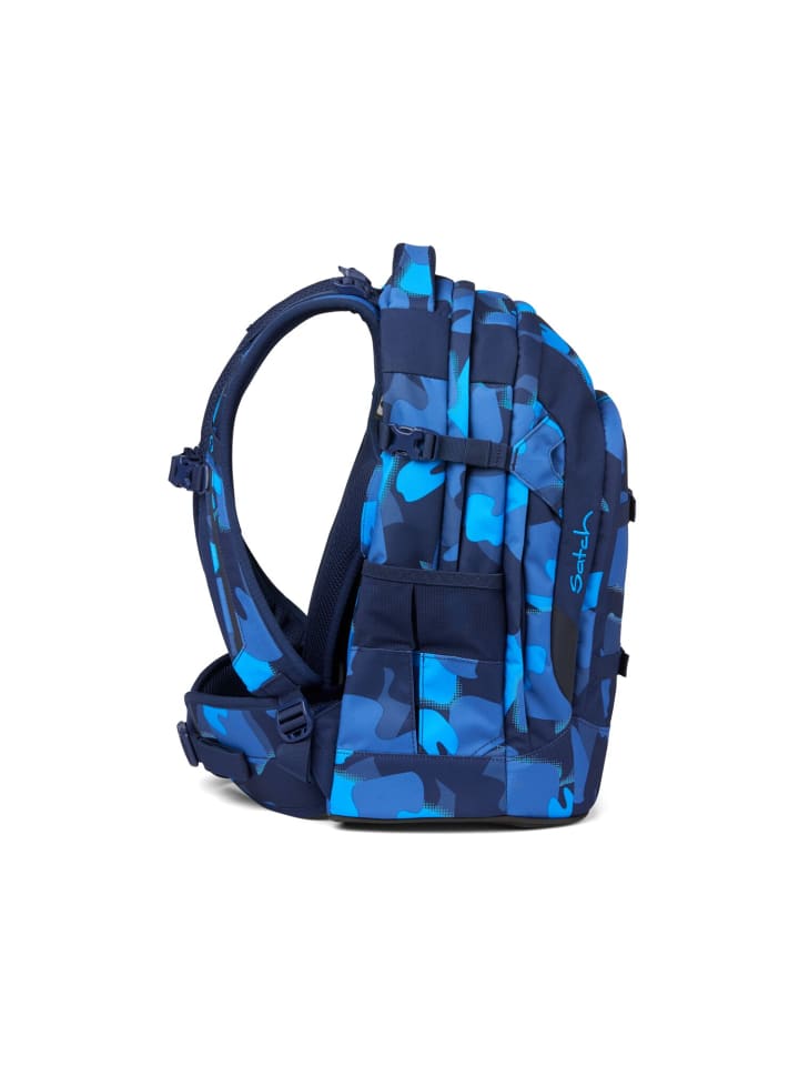 Satch Schulrucksack-Set PACK Troublemaker 3-teilig in Blau günstig kaufen onesize
