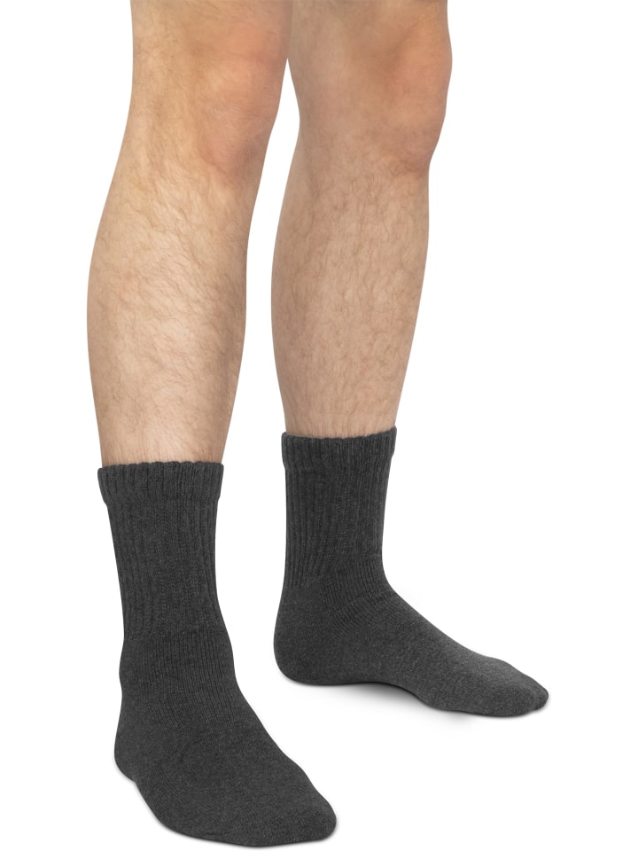 normani 5 Paar Arbeits- und Sportsocken Extrem in Anthrazit günstig kaufen