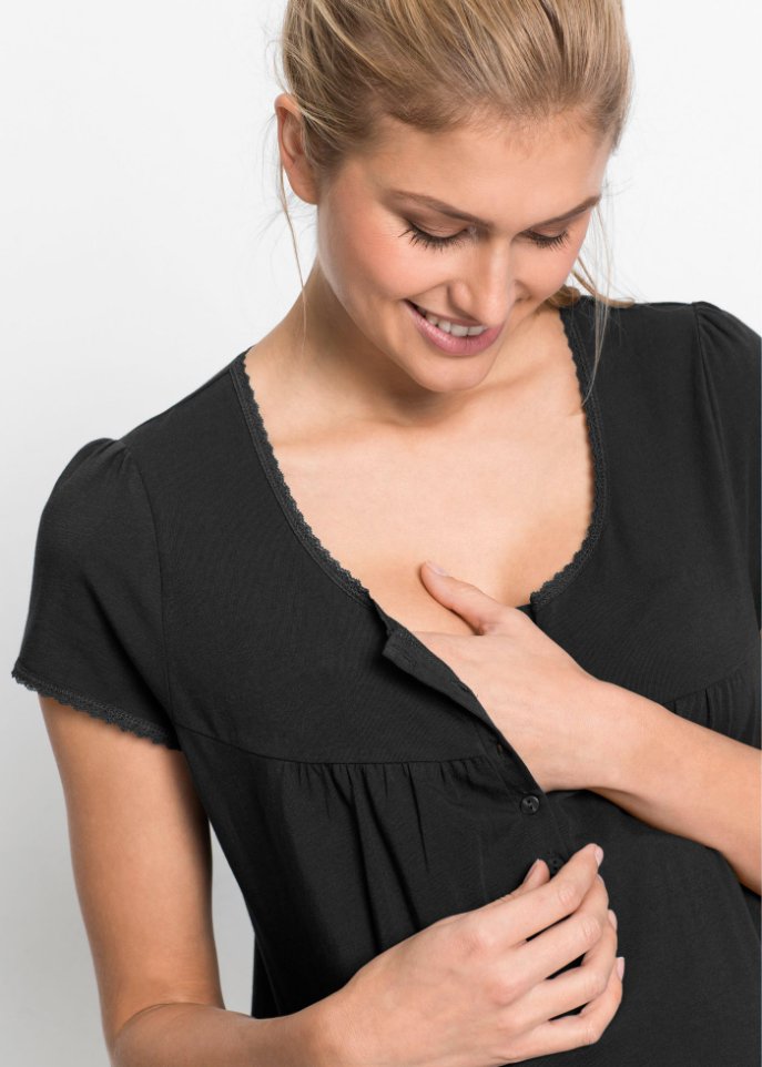 Still-Nachthemd mit Bio-Baumwolle