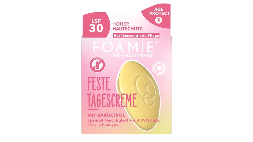FOAMIE Feste Tagescreme Age Protect