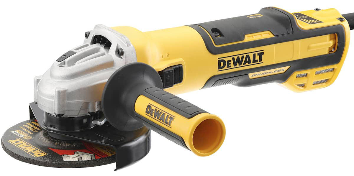 Polizor unghiular DeWalt DWE4357-QS 125 mm 1700 W cu protecție la repornire