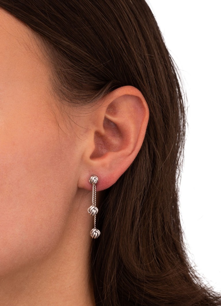 Buddha to Buddha Refined Katja stud earrings made of silver