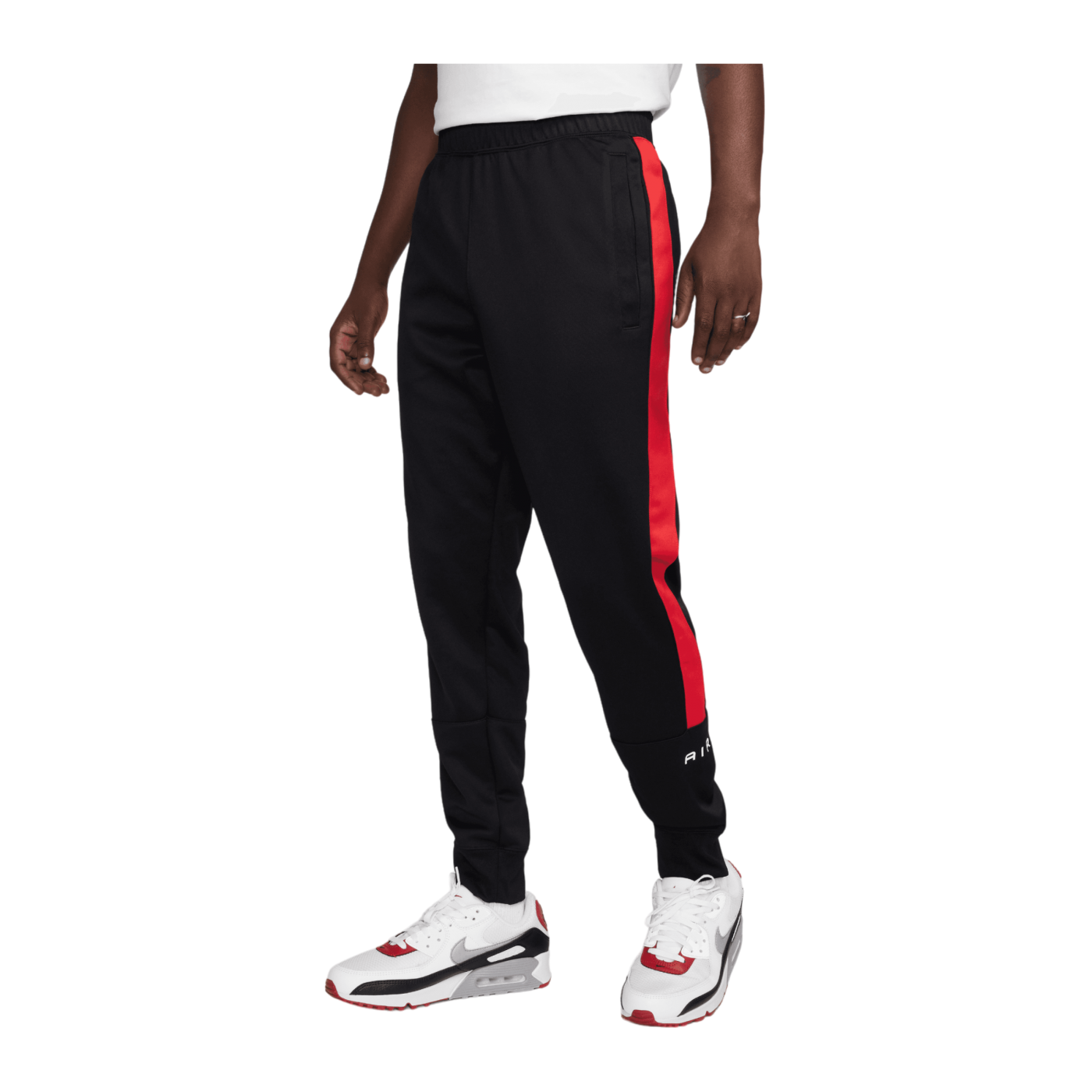 Nike Air Jogginghose Schwarz Rot F011