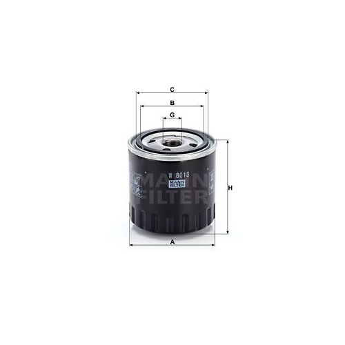 W8013 OELFILTER MANN - ATU
