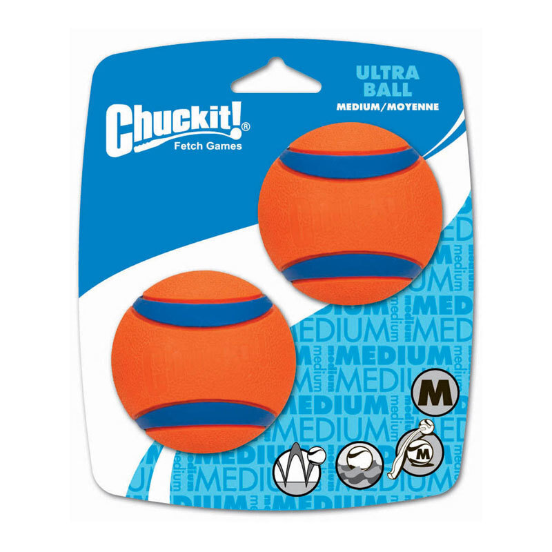 ChuckIt Hundebälle ChuckIt ! Ultra Ball 2 Stück M