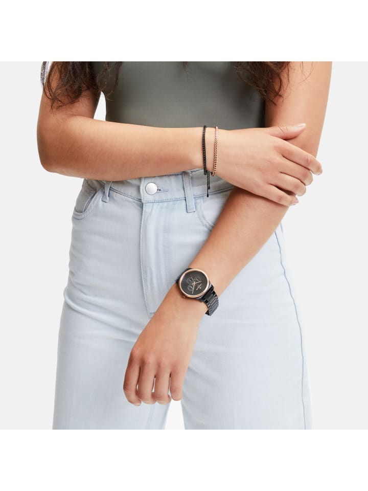 LIEBESKIND BERLIN Armbanduhr in schwarz günstig kaufen onesize