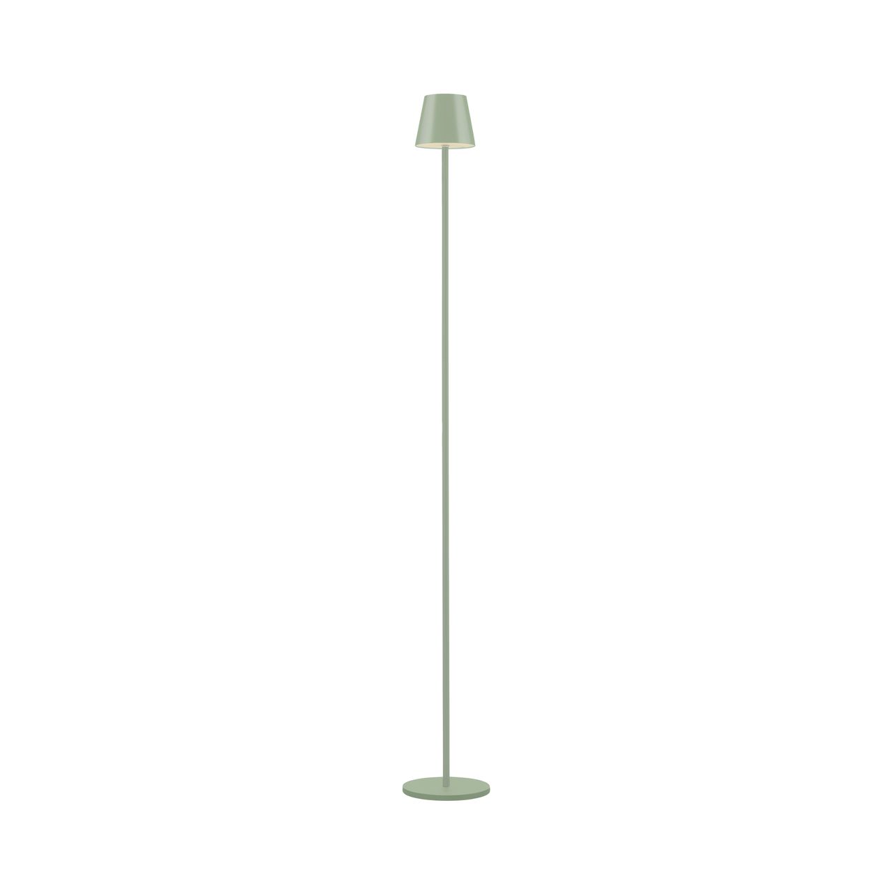 JUST LIGHT Akku-Stehleuchte EURIA, 1x LED-Board/2,50Watt/3000Kelvin, IP54, Grün