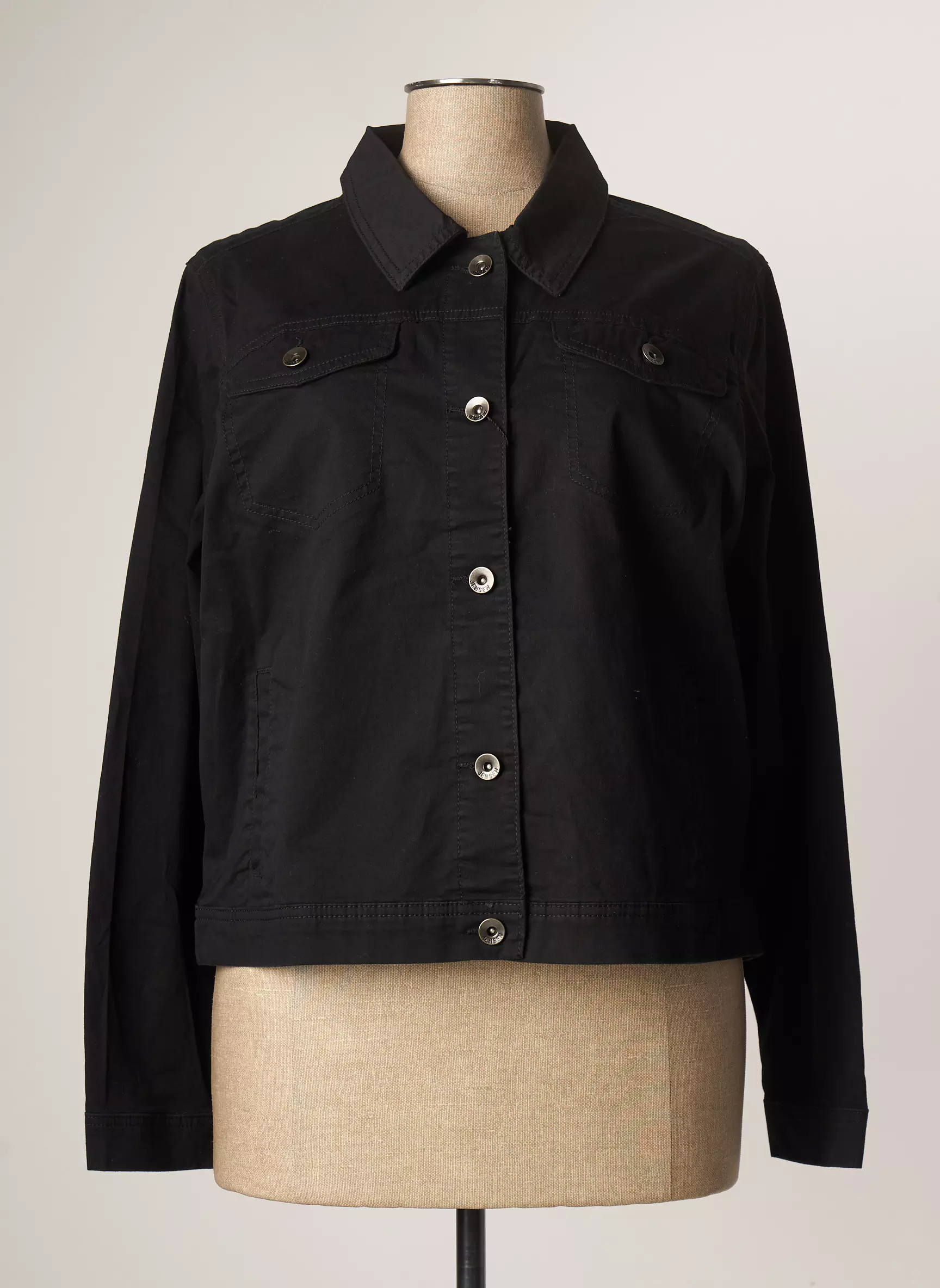 Jensen Vestecasual Femme couleur noir