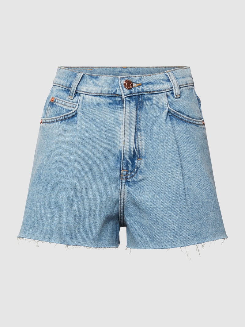 Bermudashorts mit 5-Pocket-Design in hellblau