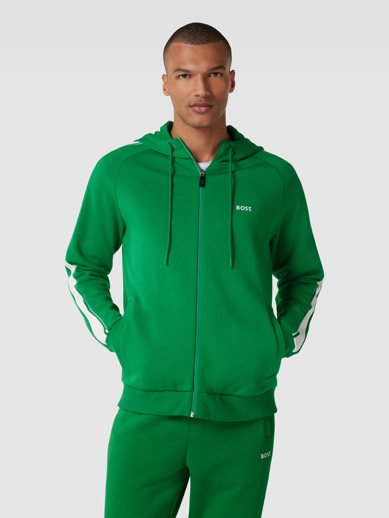 Trainingsanzug mit Label-Stitching in hellgrün