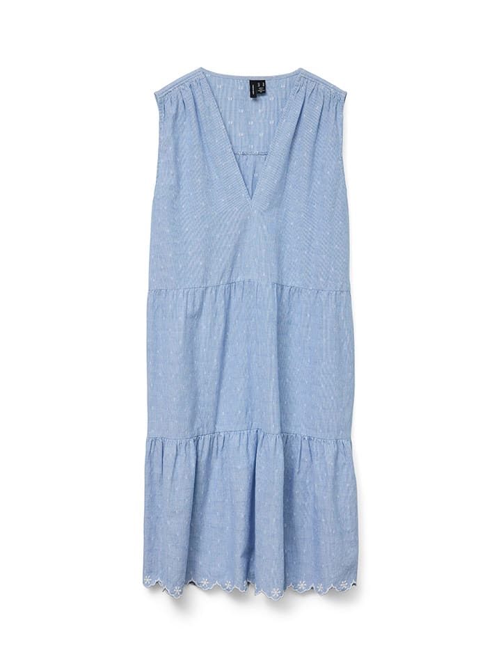Vero Moda Kleid in Hellblau günstig kaufen