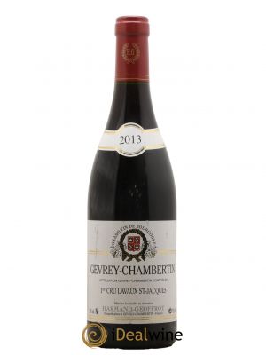 Gevrey-Chambertin 1er Cru Lavaux Saint Jacques Harmand-Geoffroy (Domaine)  2013 - Lot de 1 Bouteille