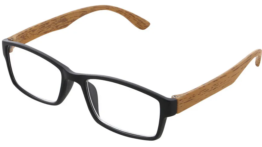 Quickreader Lesehilfe KLH176-2 +1.50 Kunststoff Holzoptik Braun